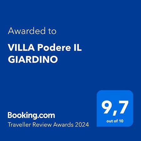 Villa Podere Il Giardino 卡斯蒂里昂·菲奥伦蒂 外观 照片