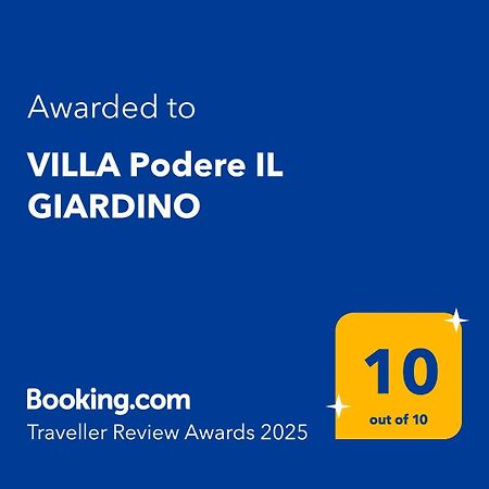Villa Podere Il Giardino 卡斯蒂里昂·菲奥伦蒂 外观 照片